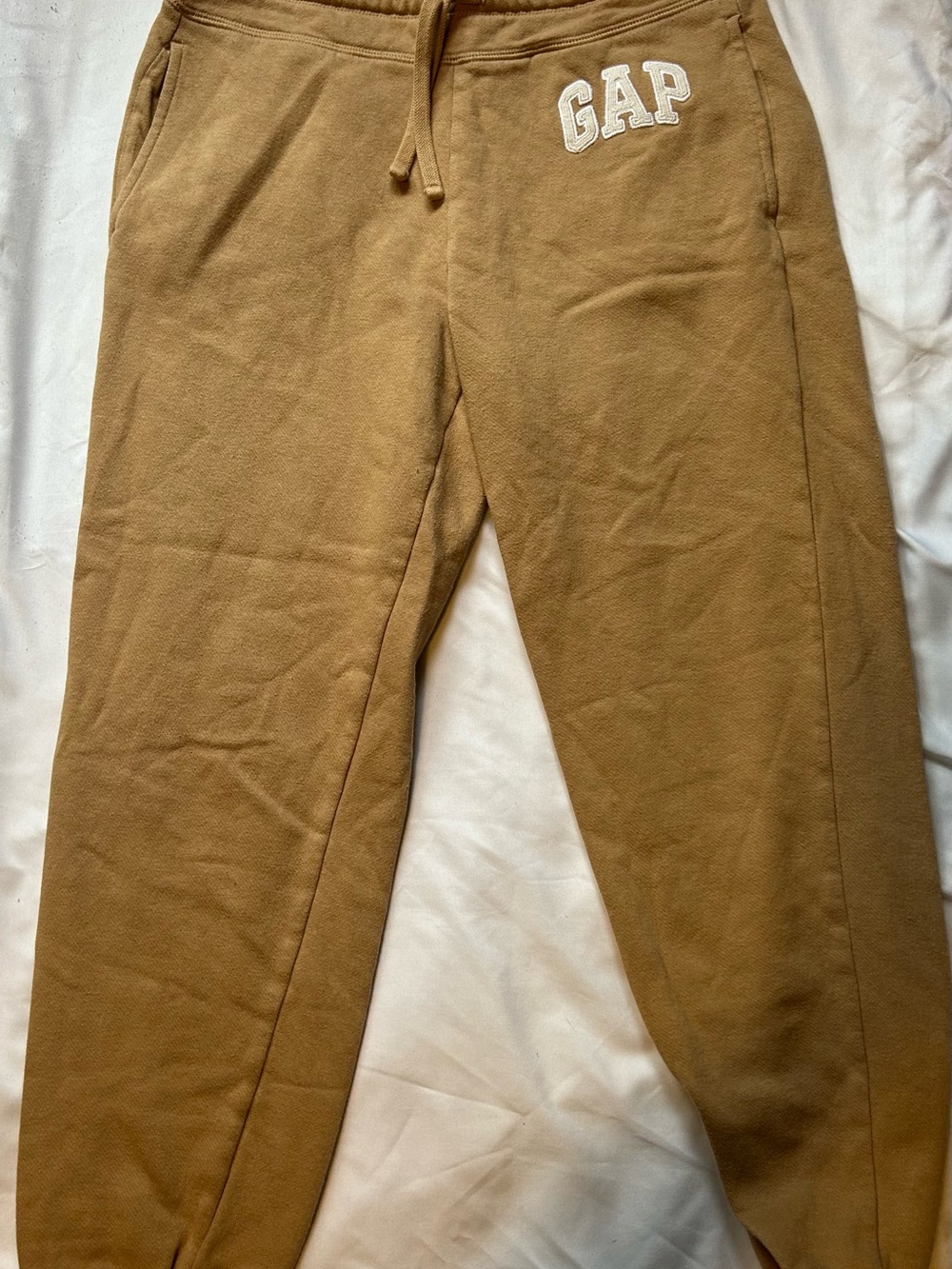 Retro GAP Tan Sweatpants - Cozy Jogger Pants